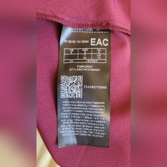 Guess Gianni Embroidered Mesh-Inset Dress Size: 8 - Picture 9 of 12